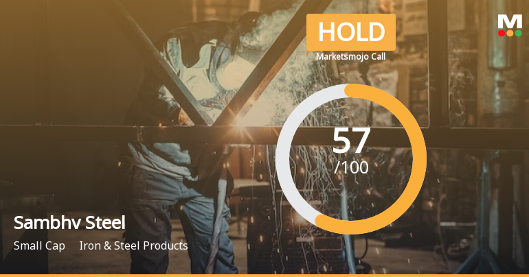 Sambhv Steel Tubes Ltd is Rated Hold