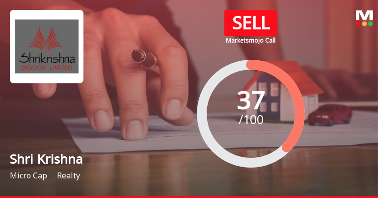 Shri Krishna Devcon Ltd Upgraded to Sell on Technical Improvements Despite Valuation Concerns