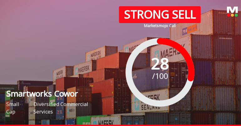 Smartworks Coworking Spaces Ltd Downgraded to Strong Sell Amid Rising Debt and Bearish Technicals