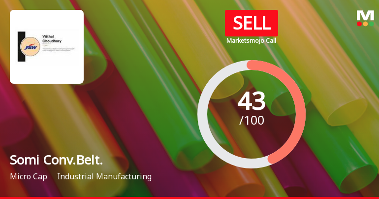 Somi Conveyor Beltings Ltd is Rated Sell