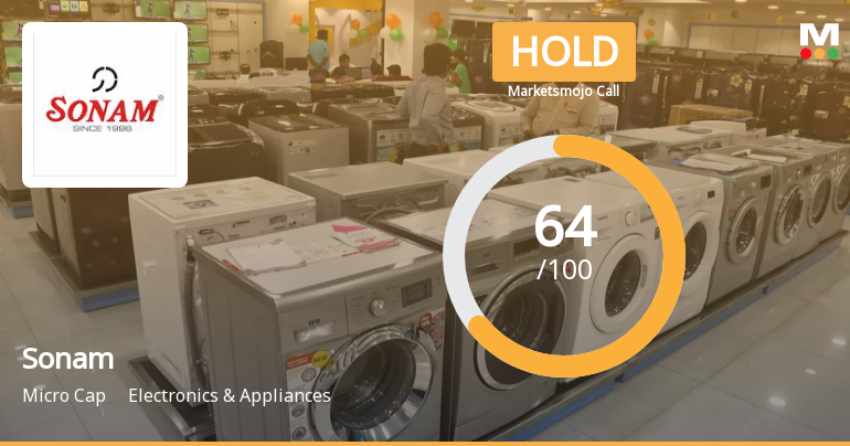 Sonam Ltd is Rated Hold by MarketsMOJO