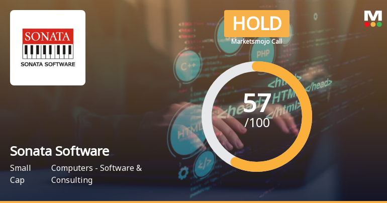 Sonata Software Ltd. is Rated Hold
