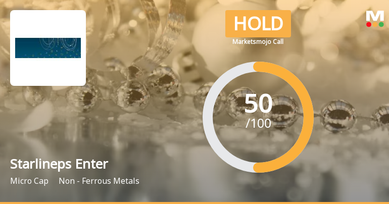 Starlineps Enterprises Ltd is Rated Hold