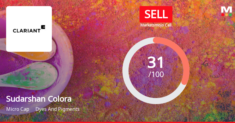 Sudarshan Colorants India Ltd is Rated Sell