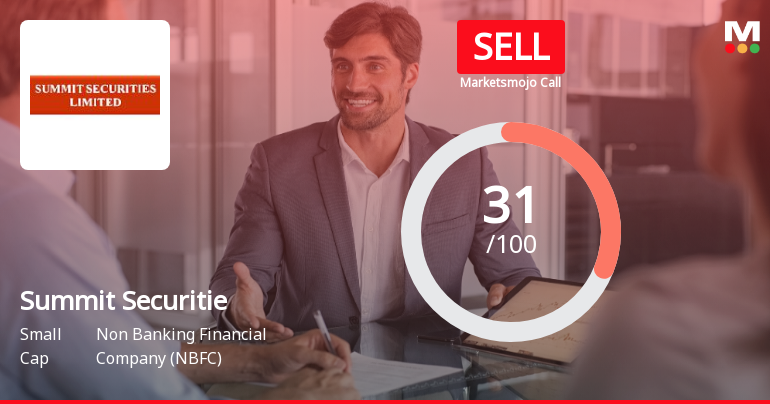 Summit Securities Ltd Upgraded to Sell on Technical Improvements and Valuation Appeal