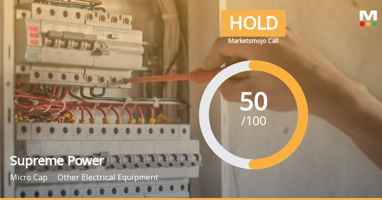 Supreme Power Equipment Ltd is Rated Hold