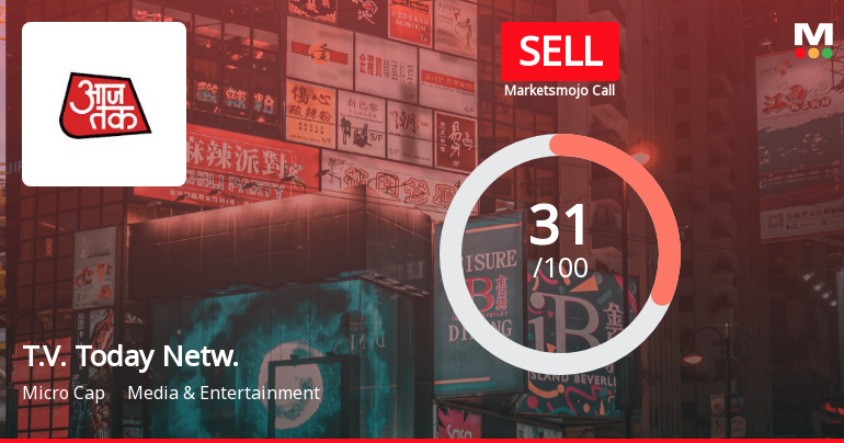 T.V. Today Network Ltd Investment Rating Upgraded to Sell Amid Mixed Financial Signals