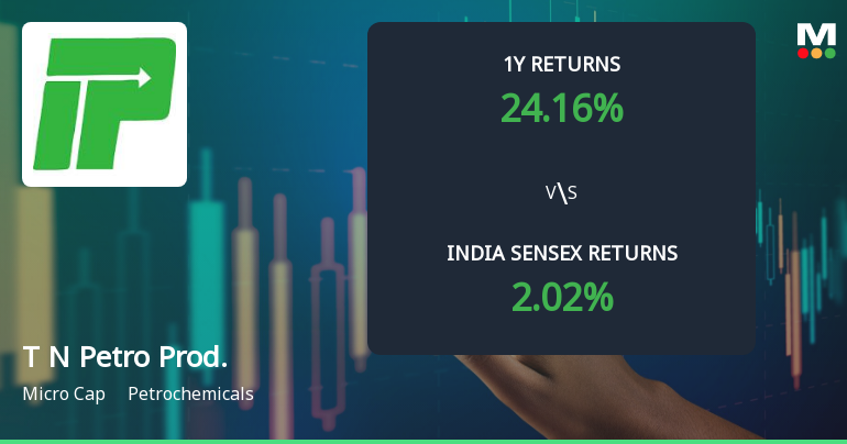 Tamil Nadu Petro Products Ltd Technical Momentum Shifts Amid Bearish Signals