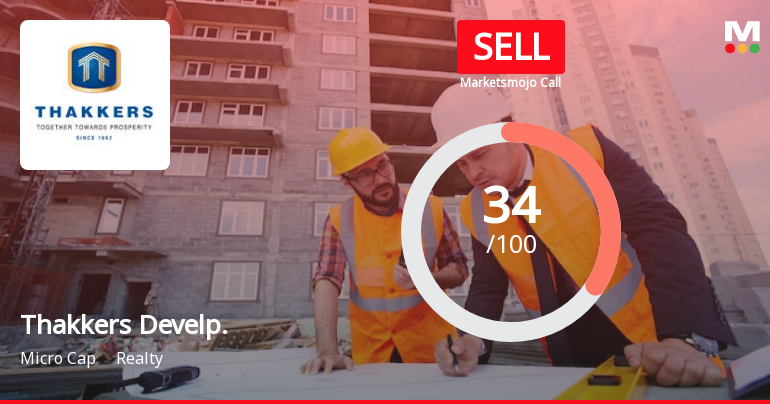 Thakkers Developers Ltd is Rated Sell