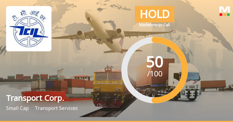 Transport Corporation of India Ltd Upgraded to Hold by MarketsMOJO on Technical Improvements