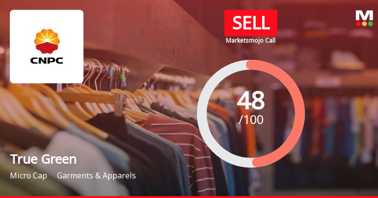 True Green Bio Energy Ltd Downgraded to Sell Amid Mixed Financial Signals