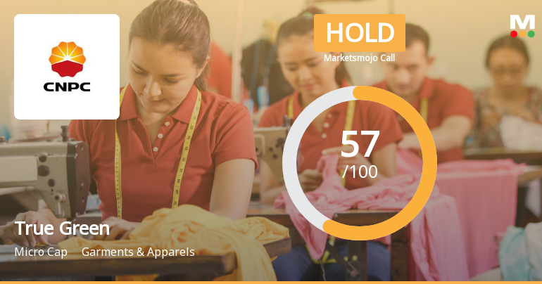 True Green Bio Energy Ltd Upgraded to Hold on Technical and Financial Improvements