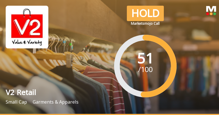V2 Retail Ltd Upgraded to Hold as Technicals Improve and Financials Impress