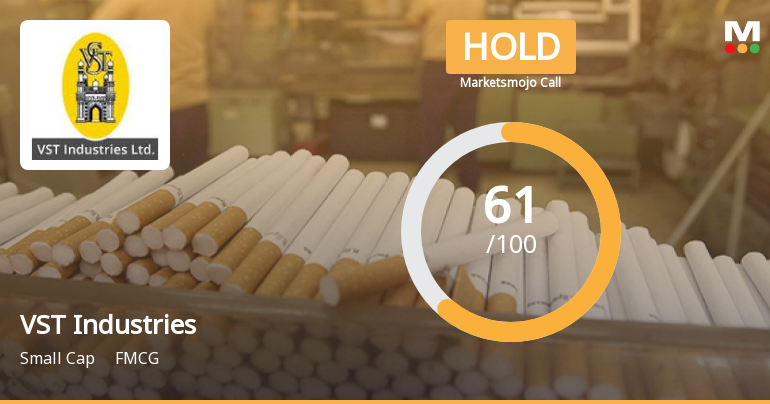 VST Industries Ltd is Rated Hold by MarketsMOJO