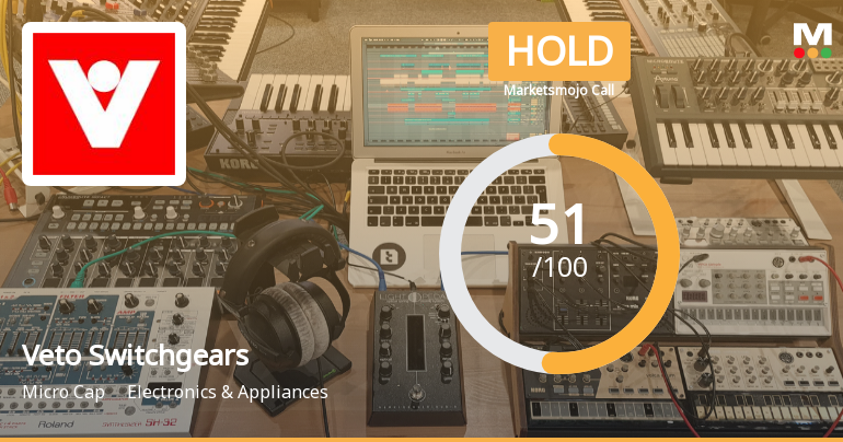 Veto Switchgears & Cables Ltd Upgraded to Hold on Improved Technicals and Valuation