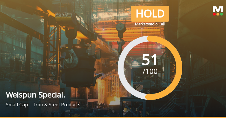 Welspun Specialty Solutions Ltd Upgraded to Hold on Improved Technicals and Financial Trends