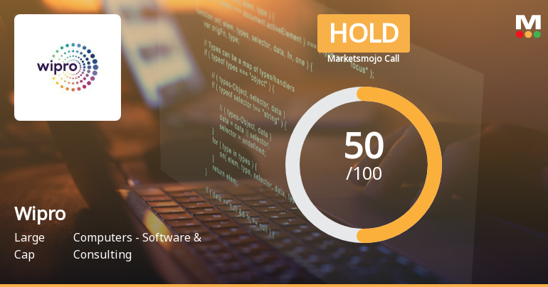 Wipro Ltd. Upgraded to Hold by MarketsMOJO Amid Mixed Financial and Technical Signals