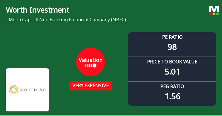 Worth Investment & Trading Company Ltd: Valuation Shifts Signal Heightened Price Risk