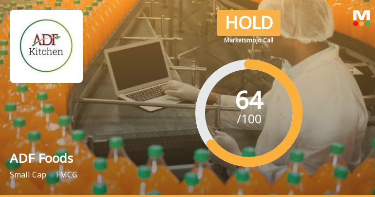 ADF Foods Ltd is Rated Hold
