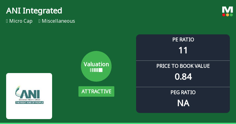ANI Integrated Services Ltd: Valuation Shifts Signal Renewed Price Attractiveness