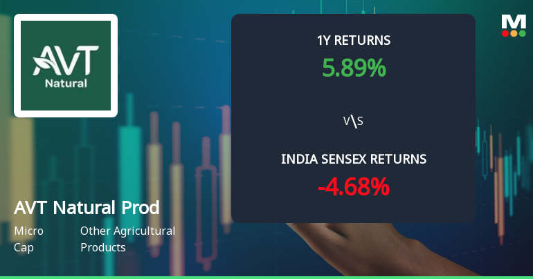 AVT Natural Products Ltd Faces Mildly Bearish Momentum Amid Mixed Technical Signals