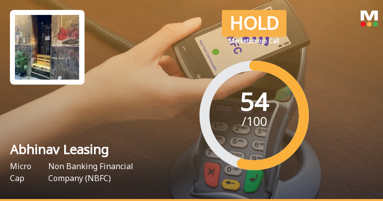 Abhinav Leasing & Finance Ltd Upgraded to Hold on Improved Technicals and Valuation