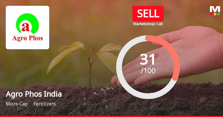 Agro Phos India Ltd is Rated Sell