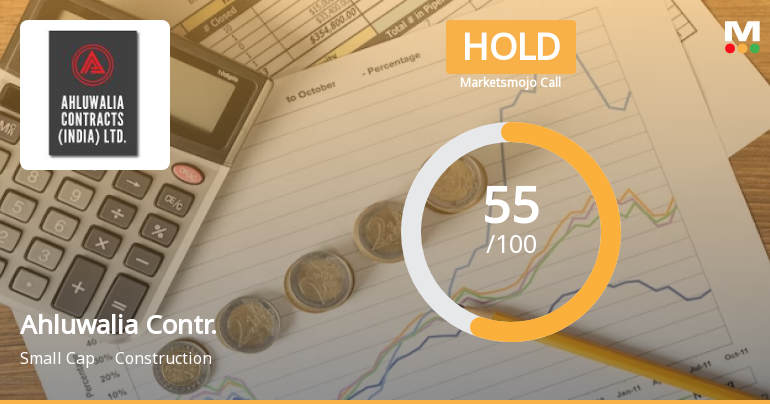 Ahluwalia Contracts (India) Ltd is Rated Hold