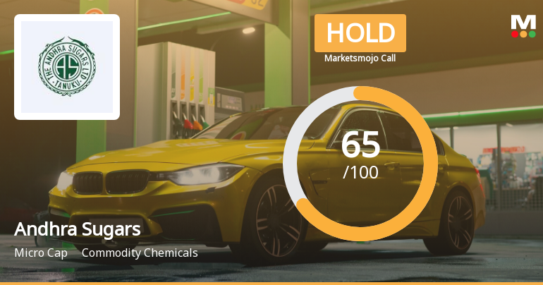 Andhra Sugars Ltd is Rated Hold by MarketsMOJO