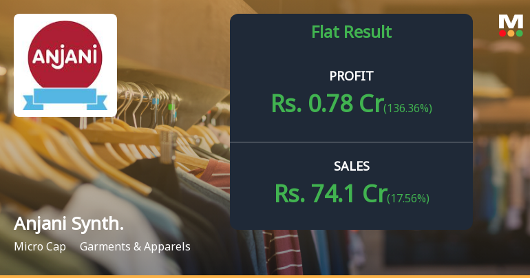 Anjani Synthetics Q4 FY26: Profit Surge Masks Margin Erosion Concerns