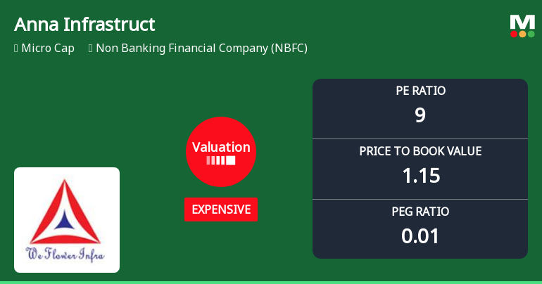 Anna Infrastructures Ltd Valuation Shifts Signal Renewed Investor Interest