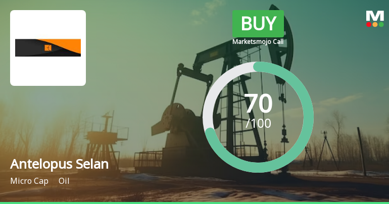 Antelopus Selan Energy Ltd is Rated Buy