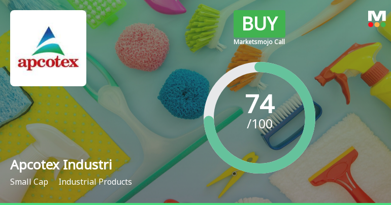 Apcotex Industries Ltd is Rated Buy