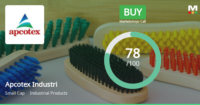 Apcotex Industries Ltd is Rated Buy
