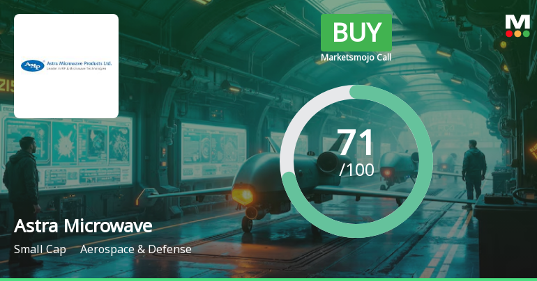 Astra Microwave Products Ltd Upgraded to Buy on Strong Financials and Technical Momentum