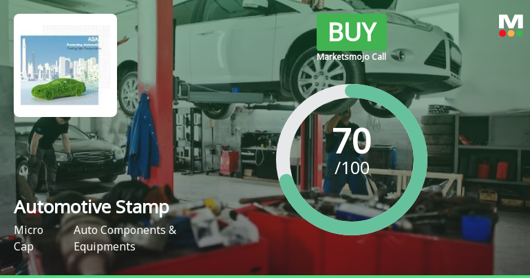 Automotive Stampings & Assemblies Ltd Upgraded to Buy on Strong Financial and Technical Signals
