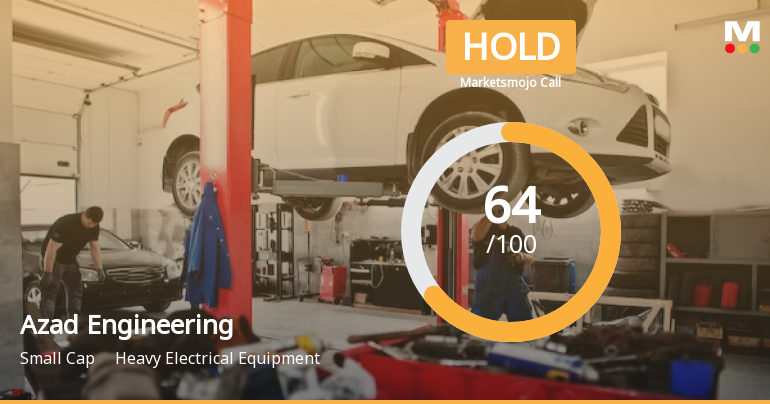 Azad Engineering Ltd is Rated Hold