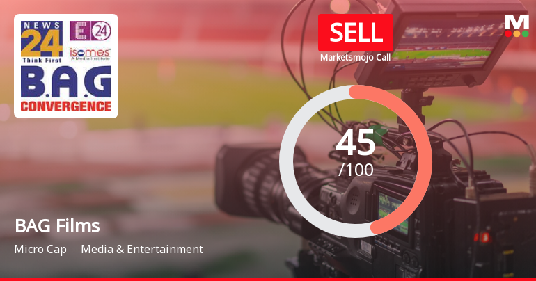 B A G Films & Media Ltd is Rated Sell