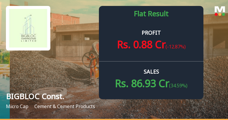BIGBLOC Construction Q4 FY26: Profitability Concerns Deepen Despite Revenue Growth