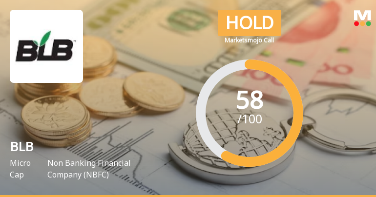 BLB Ltd is Rated Hold by MarketsMOJO