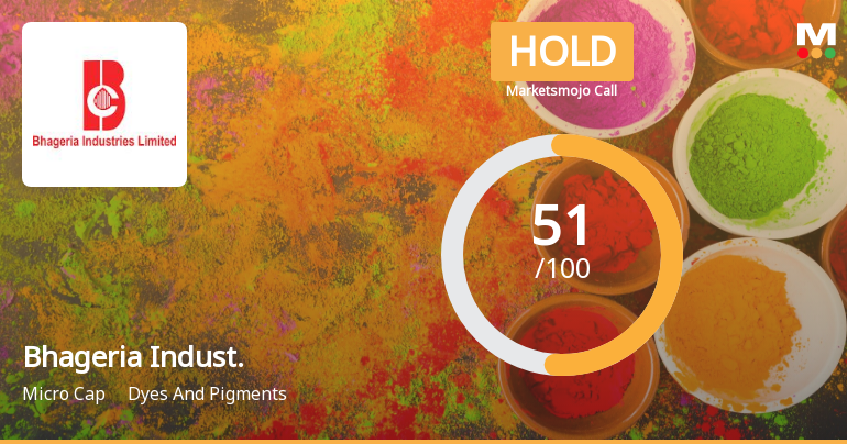 Bhageria Industries Ltd is Rated Hold