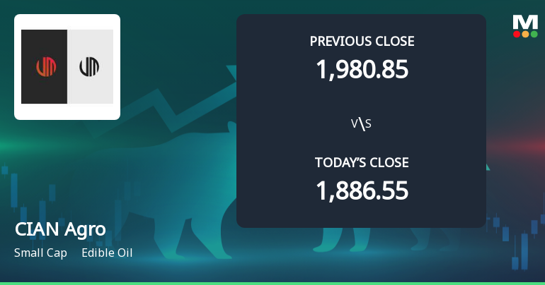 CIAN Agro Opens 5% Higher in Sharp Gap Up, But Can the Technicals Support It?