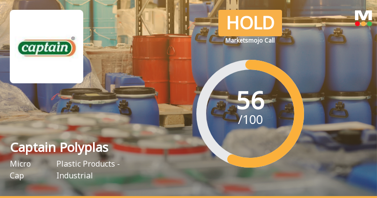 Captain Polyplast Ltd Upgraded to Hold as Technicals Improve and Financials Strengthen