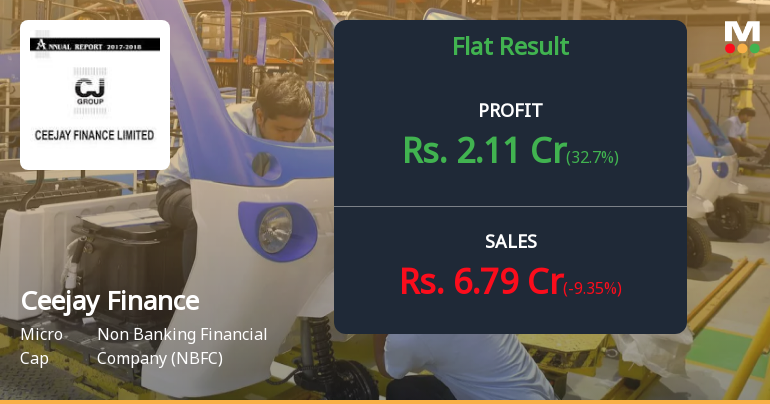 Ceejay Finance Q4 FY26: Profit Momentum Masks Revenue Contraction Concerns