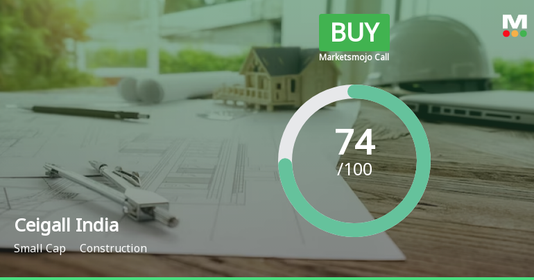 Ceigall India Ltd is Rated Buy