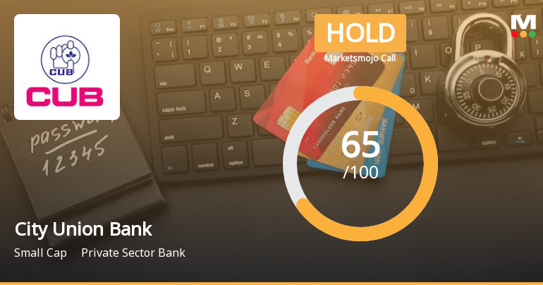 City Union Bank Ltd. is Rated Hold by MarketsMOJO