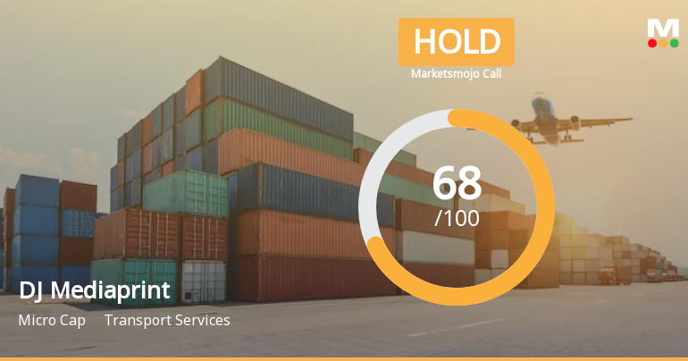 DJ Mediaprint & Logistics Ltd is Rated Hold