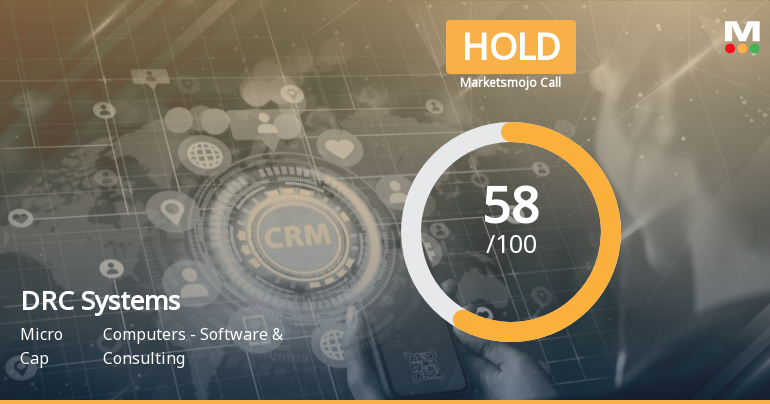 DRC Systems India Ltd is Rated Hold