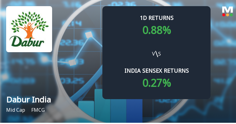 Dabur India Ltd Sees Sharp Open Interest Surge Amid Mixed Technical Signals