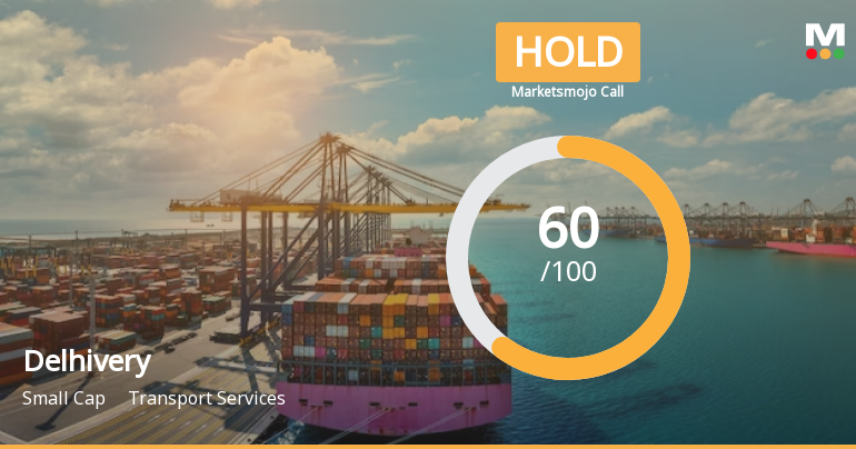 Delhivery Ltd is Rated Hold by MarketsMOJO